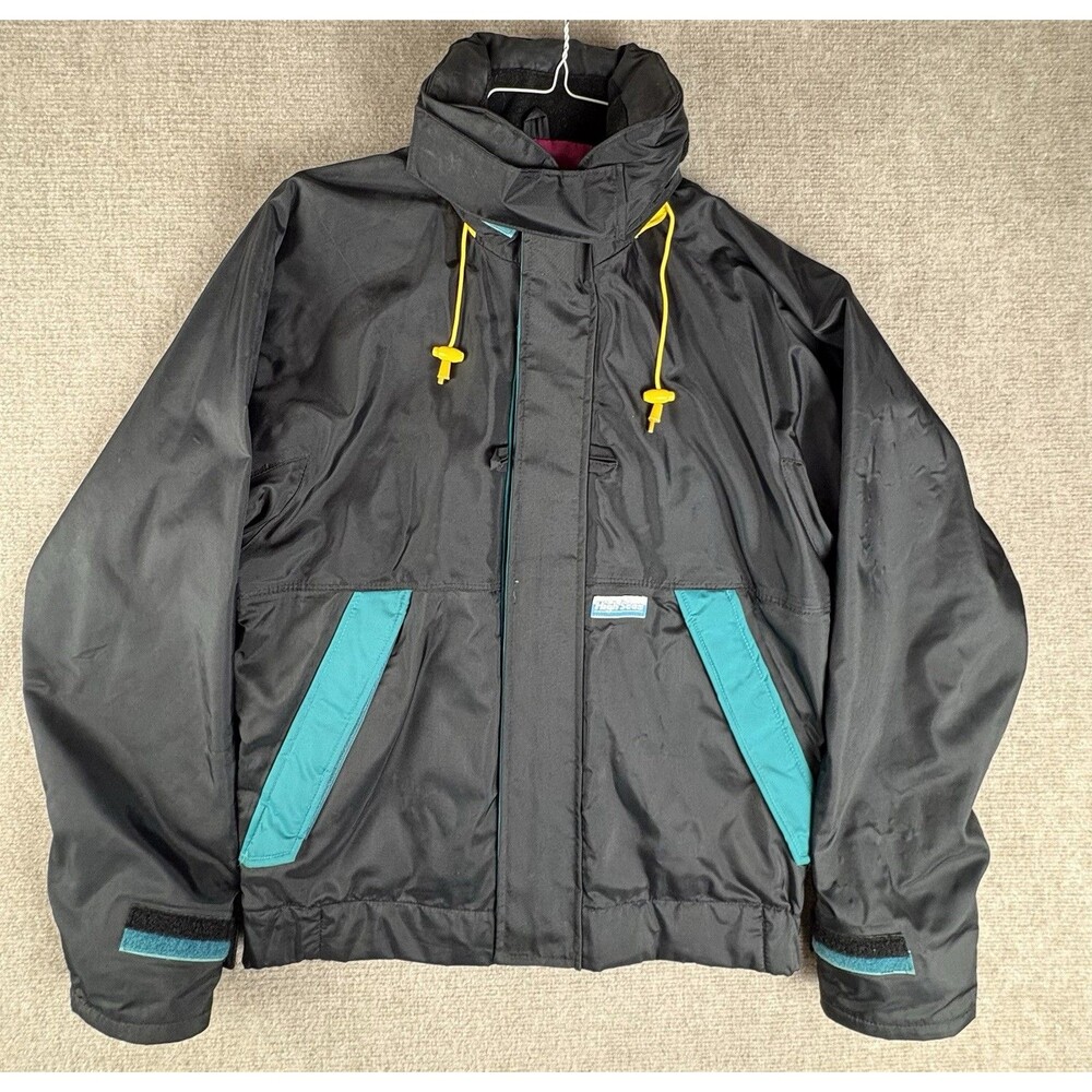 Vintage High Seas Foul Weather Gear Crew Member Jacket Mens M Sailing Rain